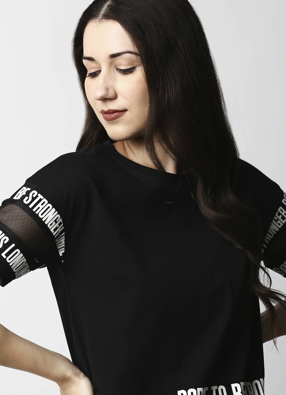 Allessa Statement Graphic T-Shirt, , large image number 0