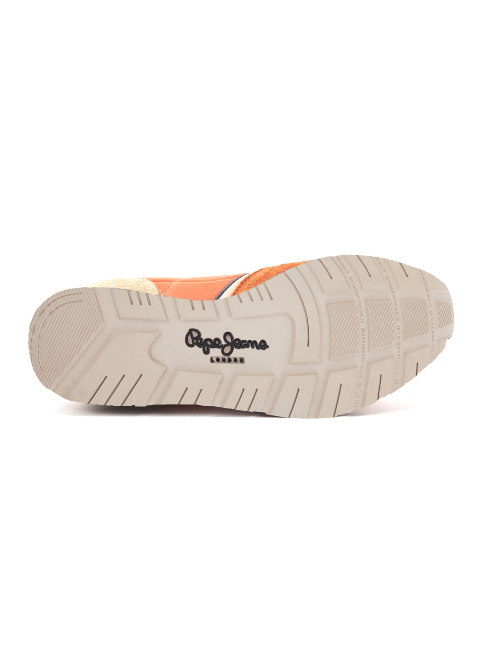 Orange And Black Retro Anti-skid Running Sneakers, , large image number 6