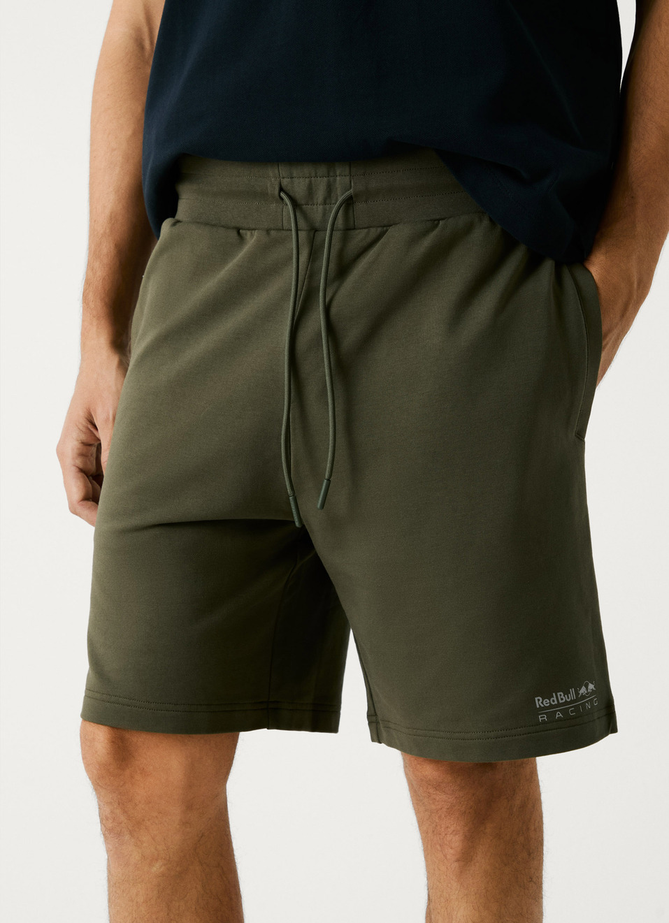Red Bull Racing X Pepe Jeans Cotton Sweat Stretch Shorts, , large image number 3