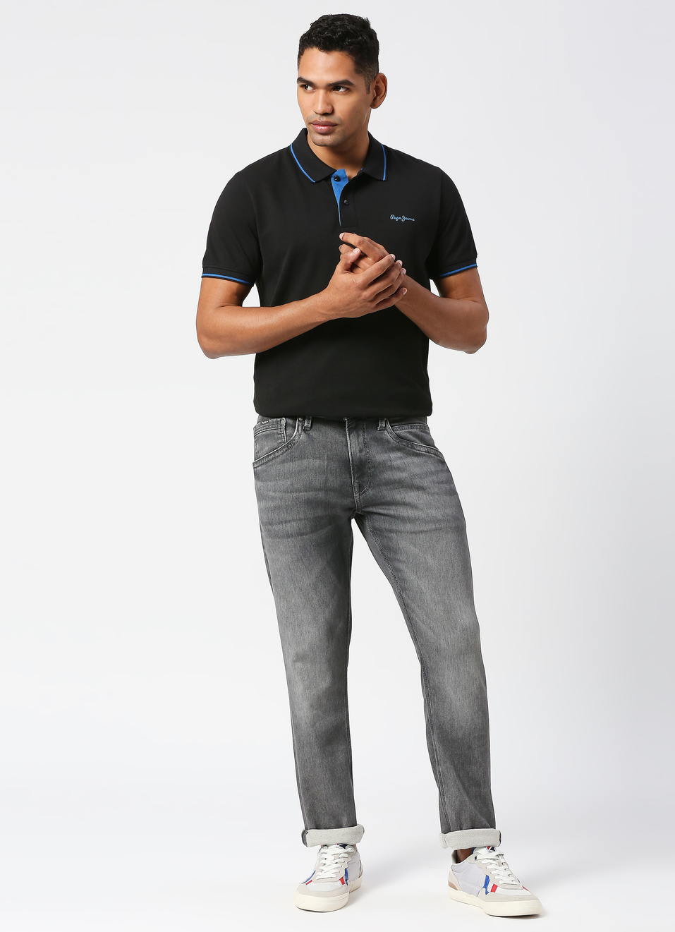 Track Straight Fit Jeans, , large image number 5