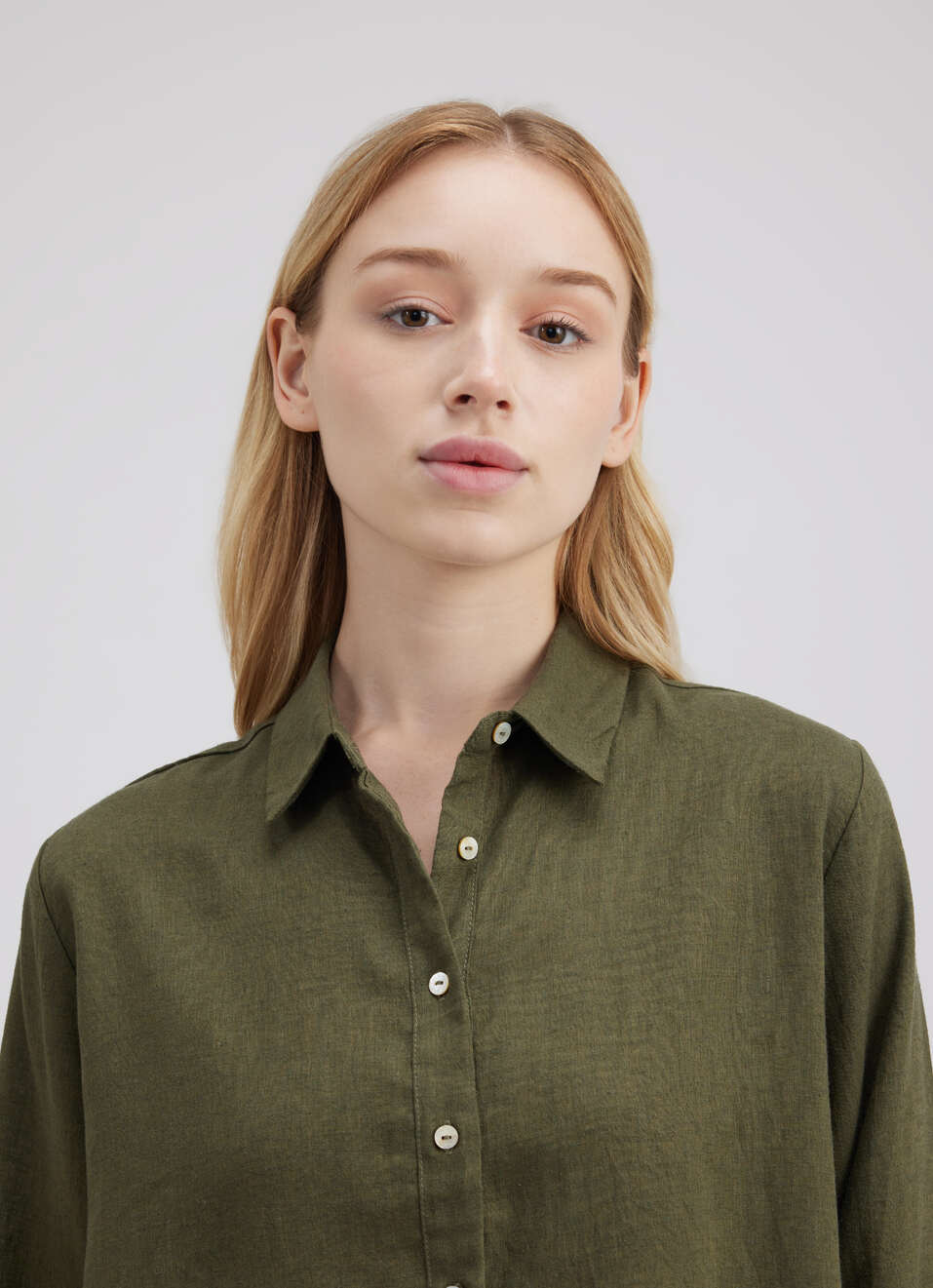 Women Green Full Sleeve Shirt, , large image number 4