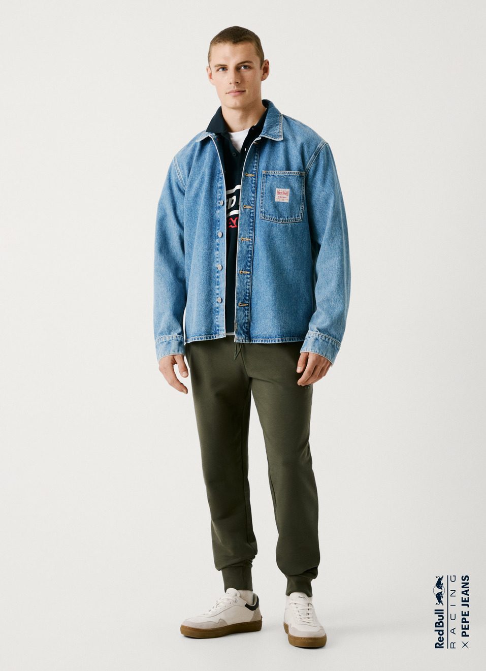 Red Bull Racing X Pepe Jeans Cotton Sweat Stretch Jogger, , large image number 0