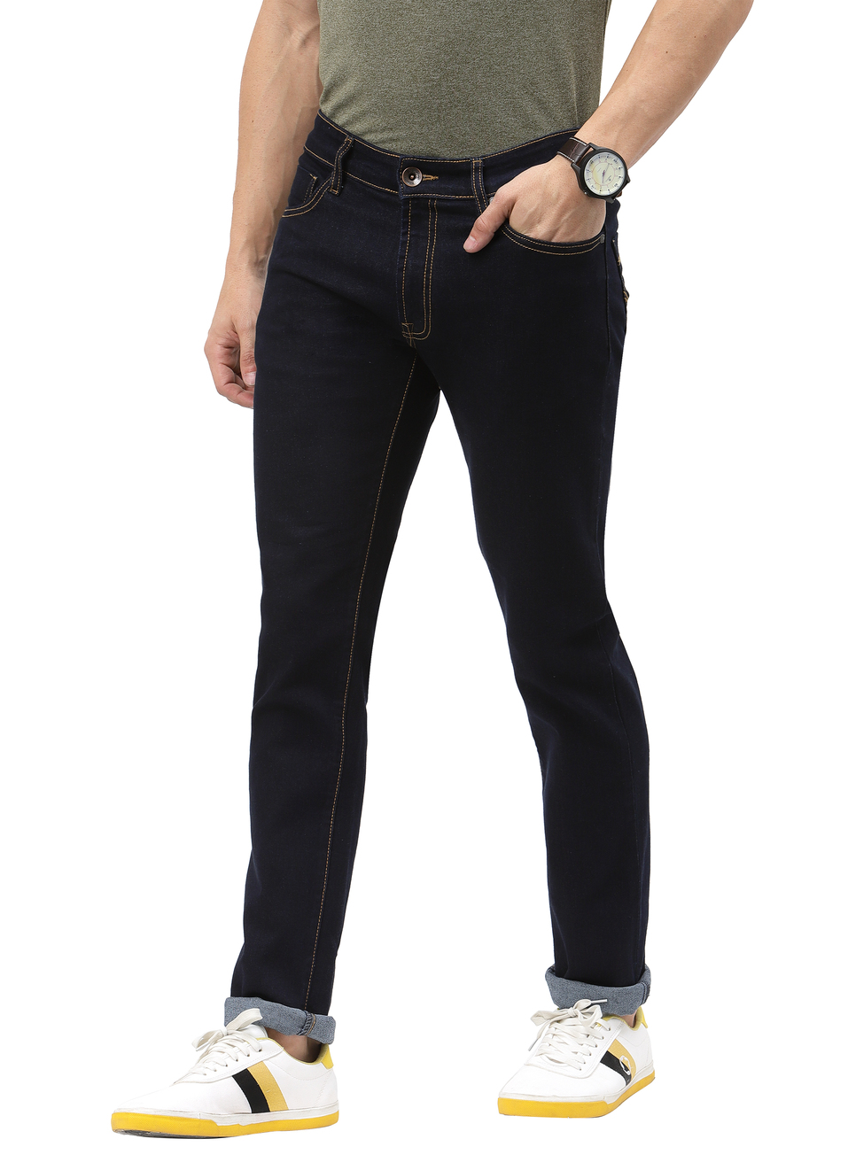 Vapour Slim Fit Mid Waist Jeans, , large image number 2
