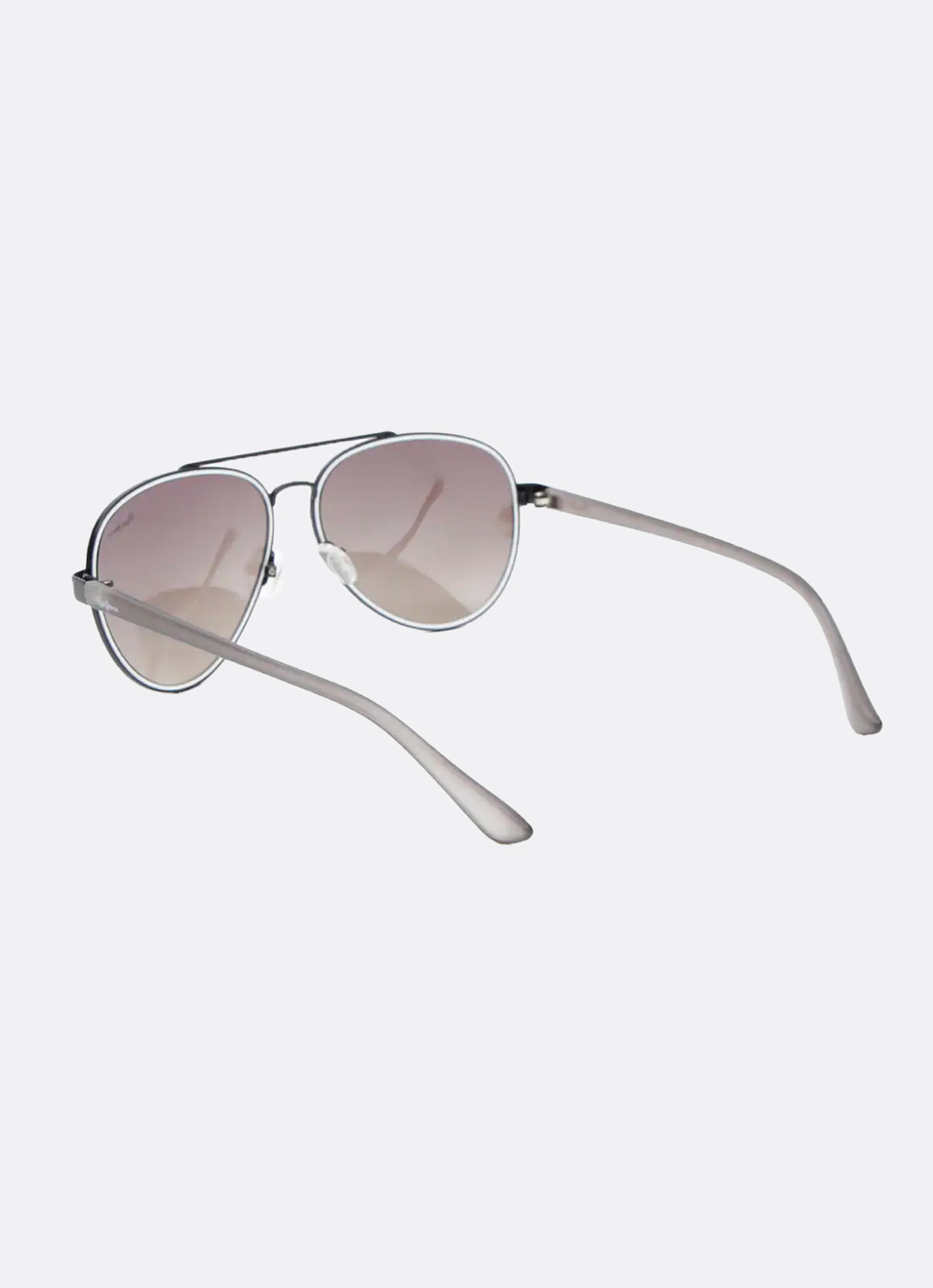 White Tone Uv-protected Aviator Sunglasses, , large image number 2