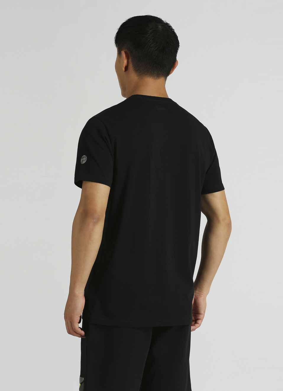 Black Gel Print Short Sleeve T-shirt, , large image number 2