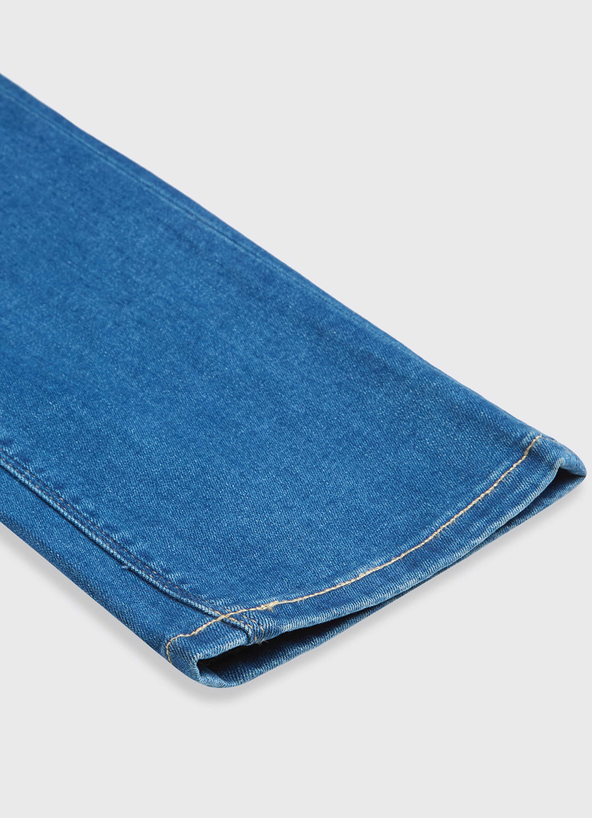 Men Blue Slim Fit Stretchable Jeans, , large image number 8