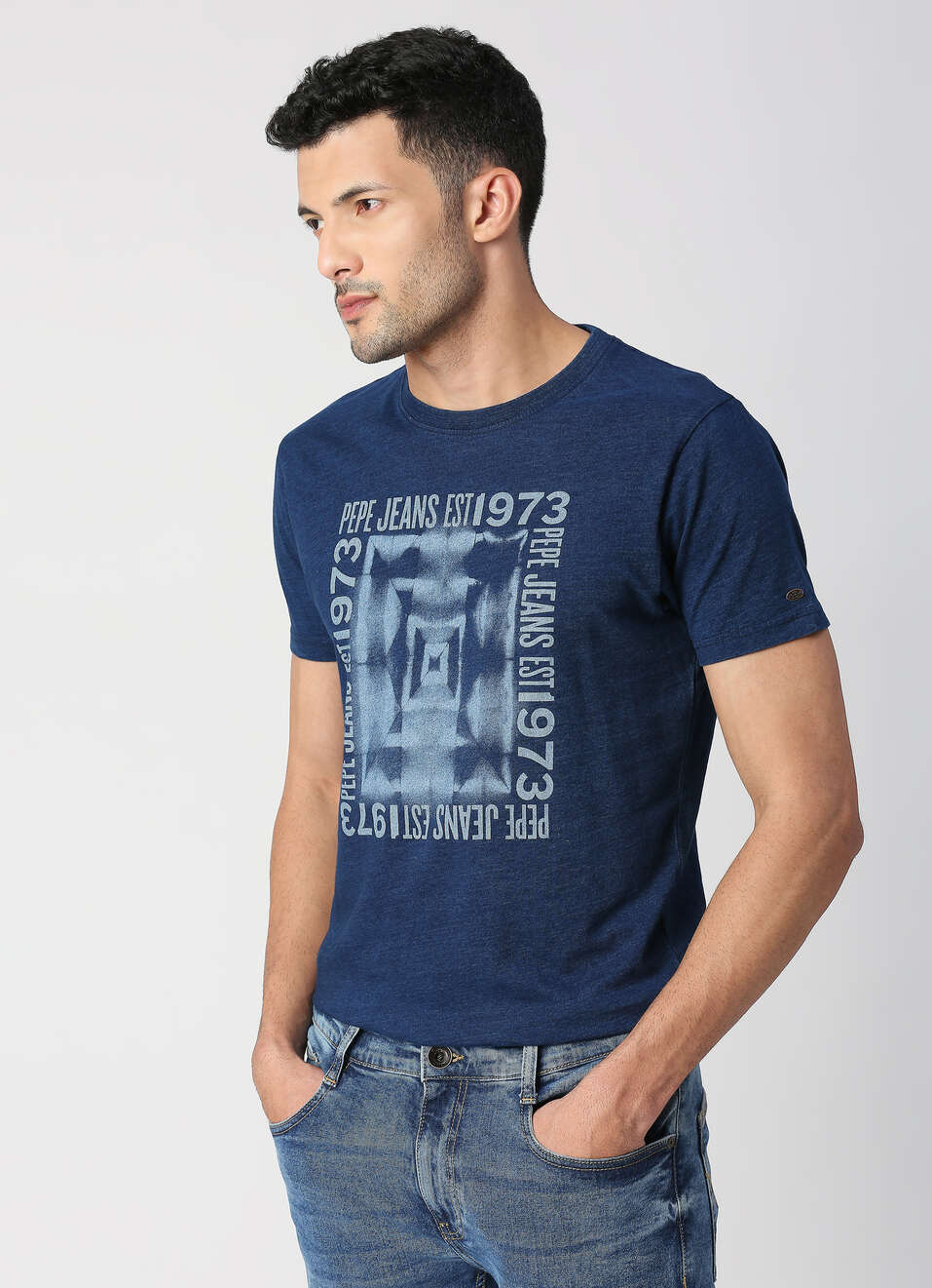 KINGSTON Heritage indigo tee, , large image number 0