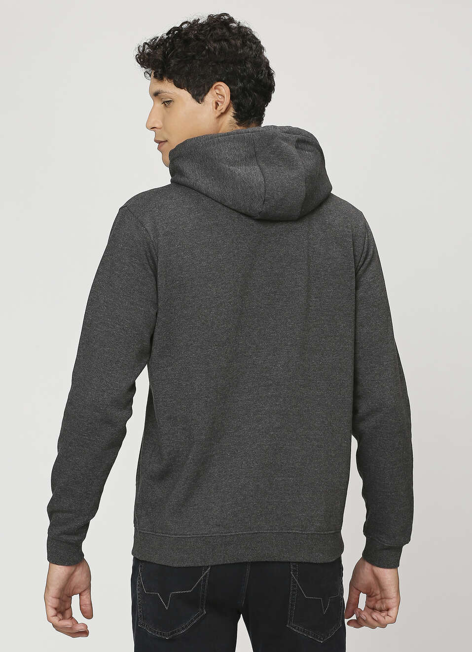 Fleece Full Sleeve Hoodie Sweatshirt, , large image number 2