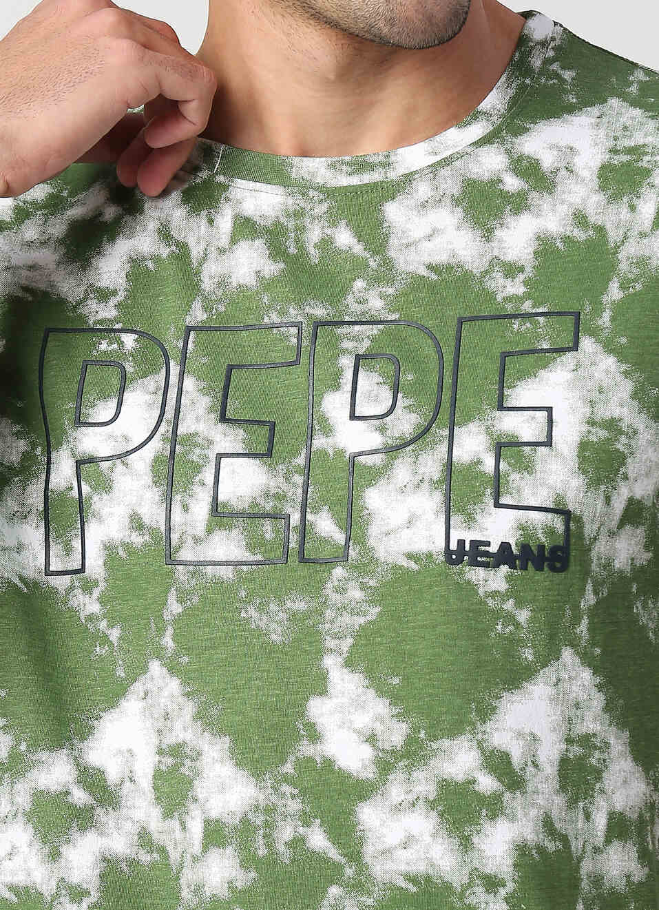 TORREZ all over tie & dye printed tee, , large image number 4