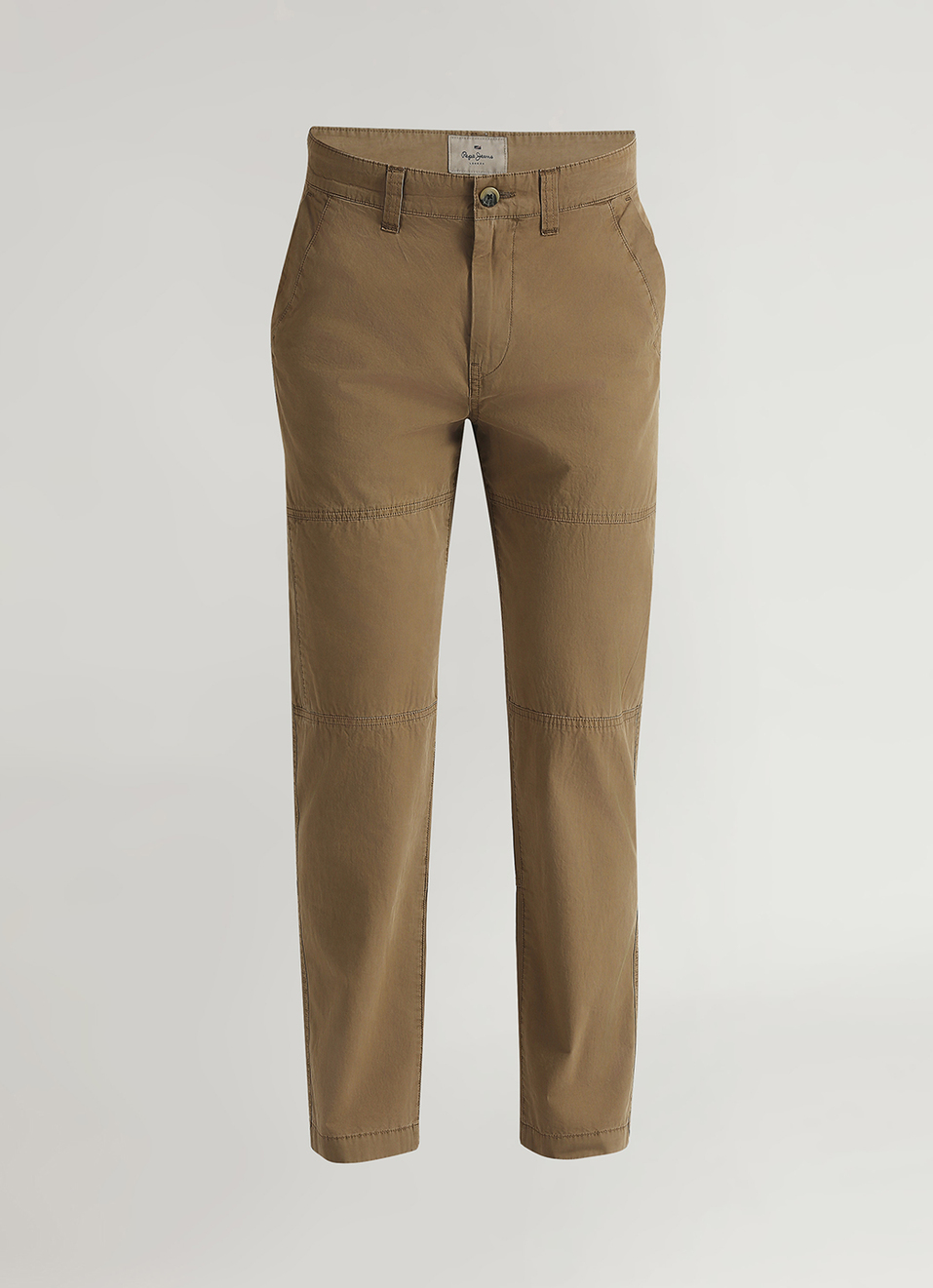 Khaki Lightweight Summer Cash Fit Cargo Pants, , large image number 6