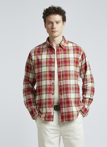 Red Check Full Sleeve Shirt
