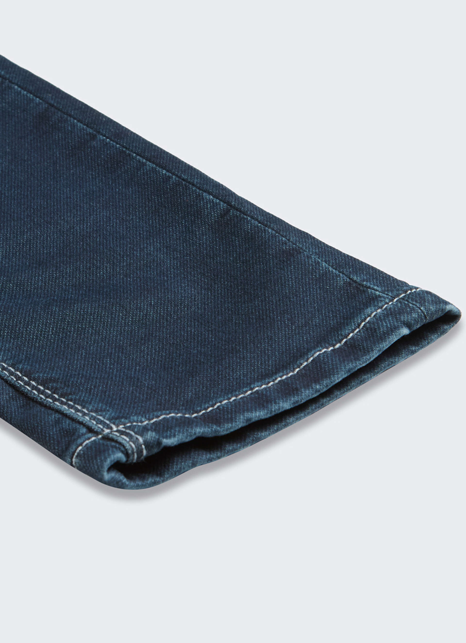Men Blue Slim Fit Stretchable Jeans, , large image number 8