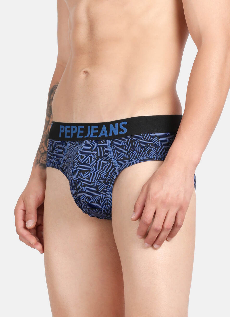 Blue Printed Briefs, , large image number 7
