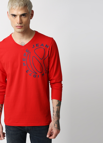 Almanzo Graphic Printed Stretch Tshirt