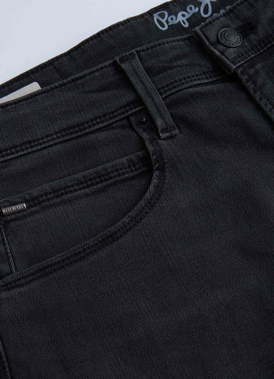 Men Black Stretchable Jeans, , large image number 6