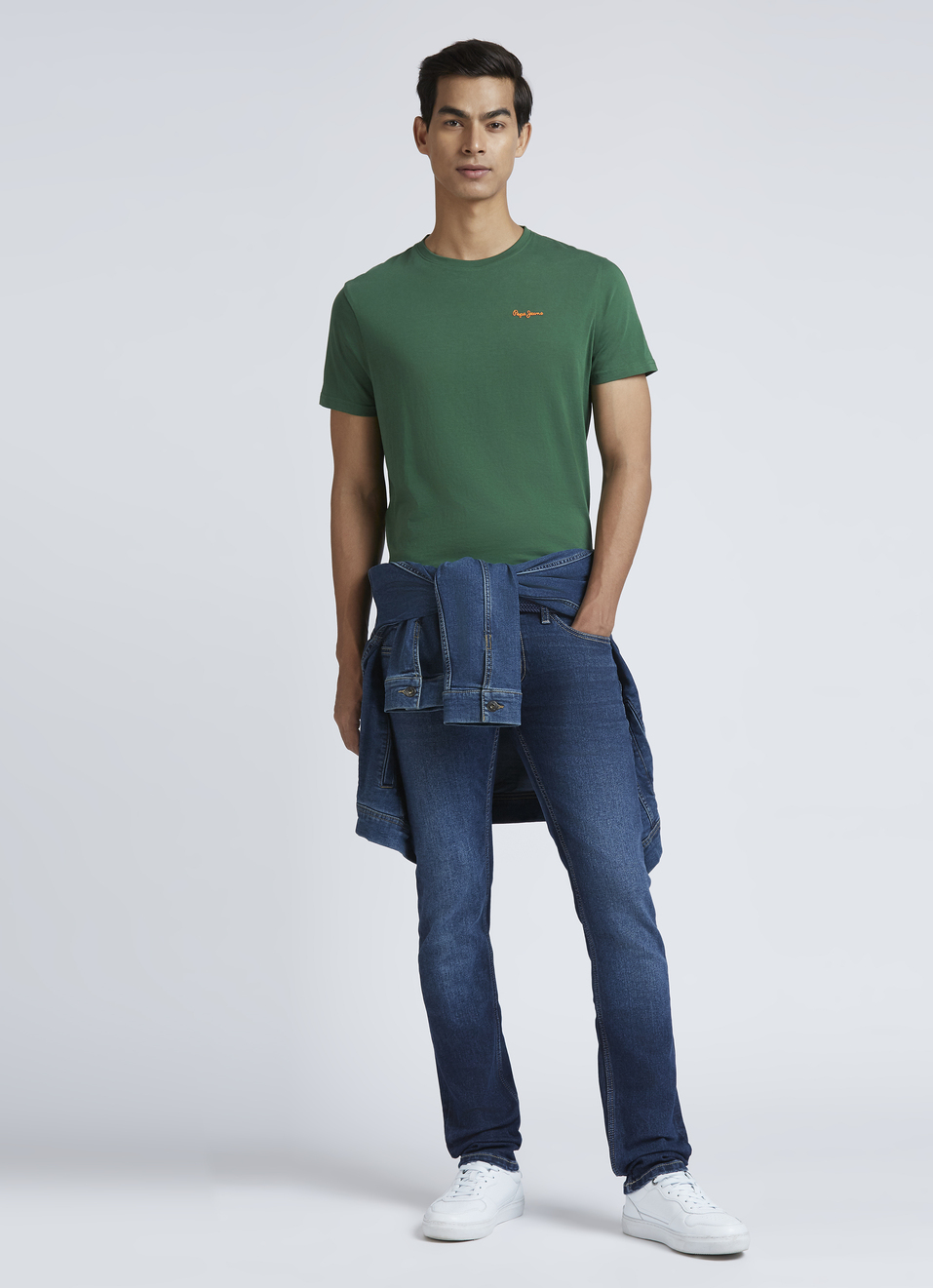 Green Back Print Short Sleeve T-shirt, , large image number 5
