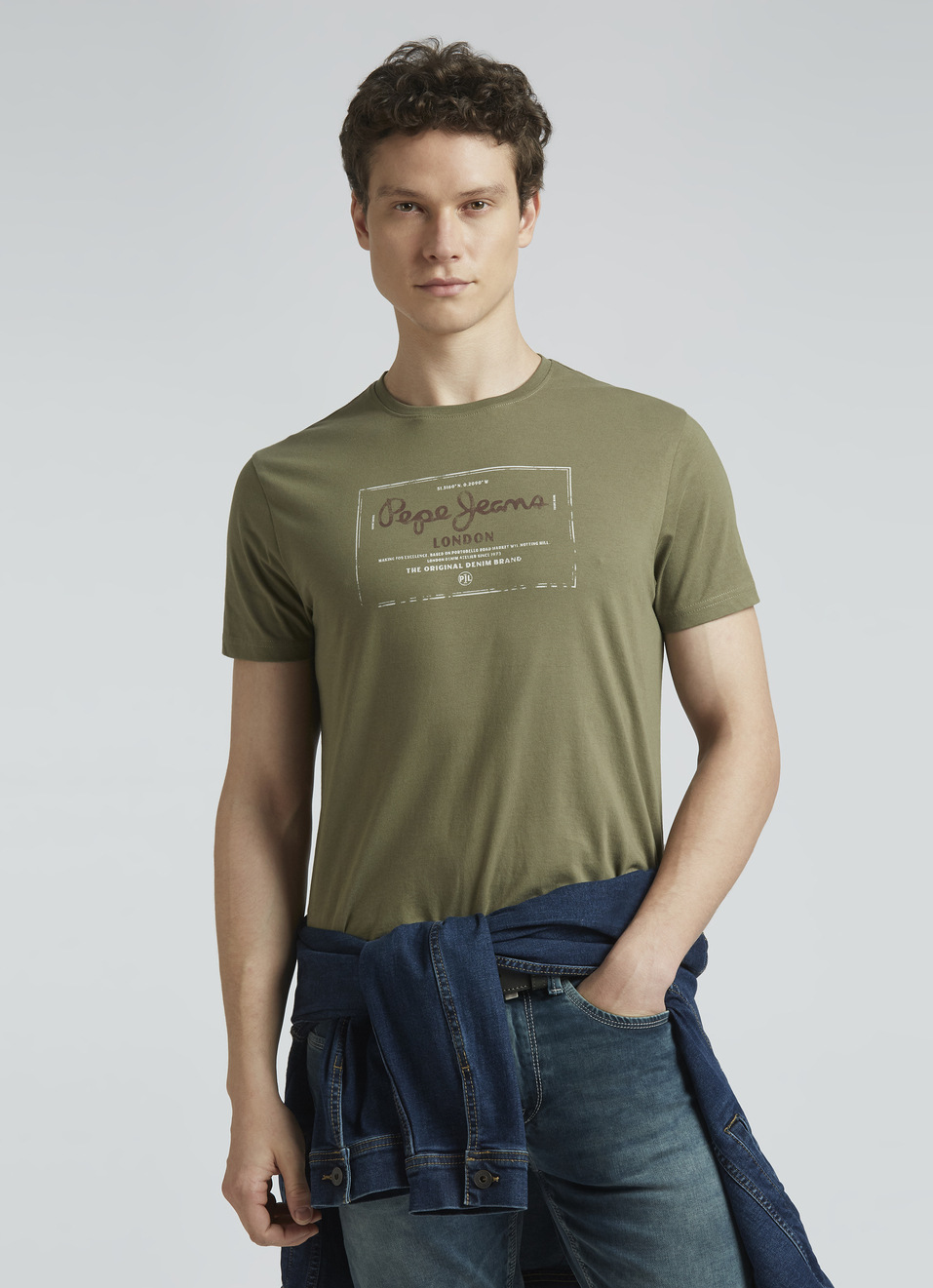 Green Graphic Print Short Sleeve T-shirt, , large image number 0