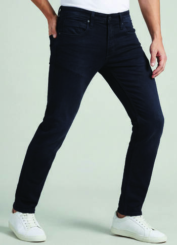 Men Black Mid Rise Slim Fit Jeans