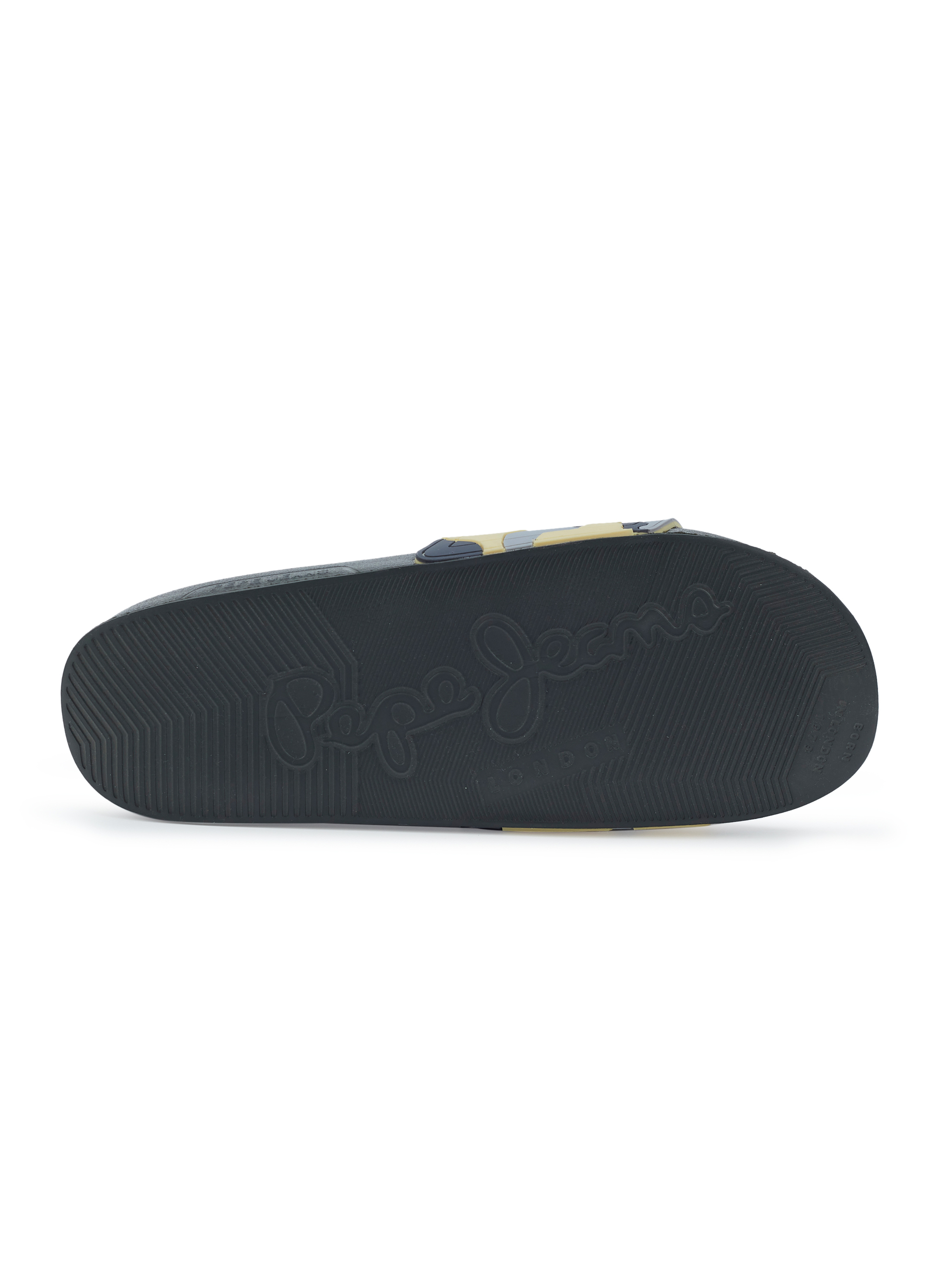 Men Olive Green Camouflage Slip On Slides, , large image number 6