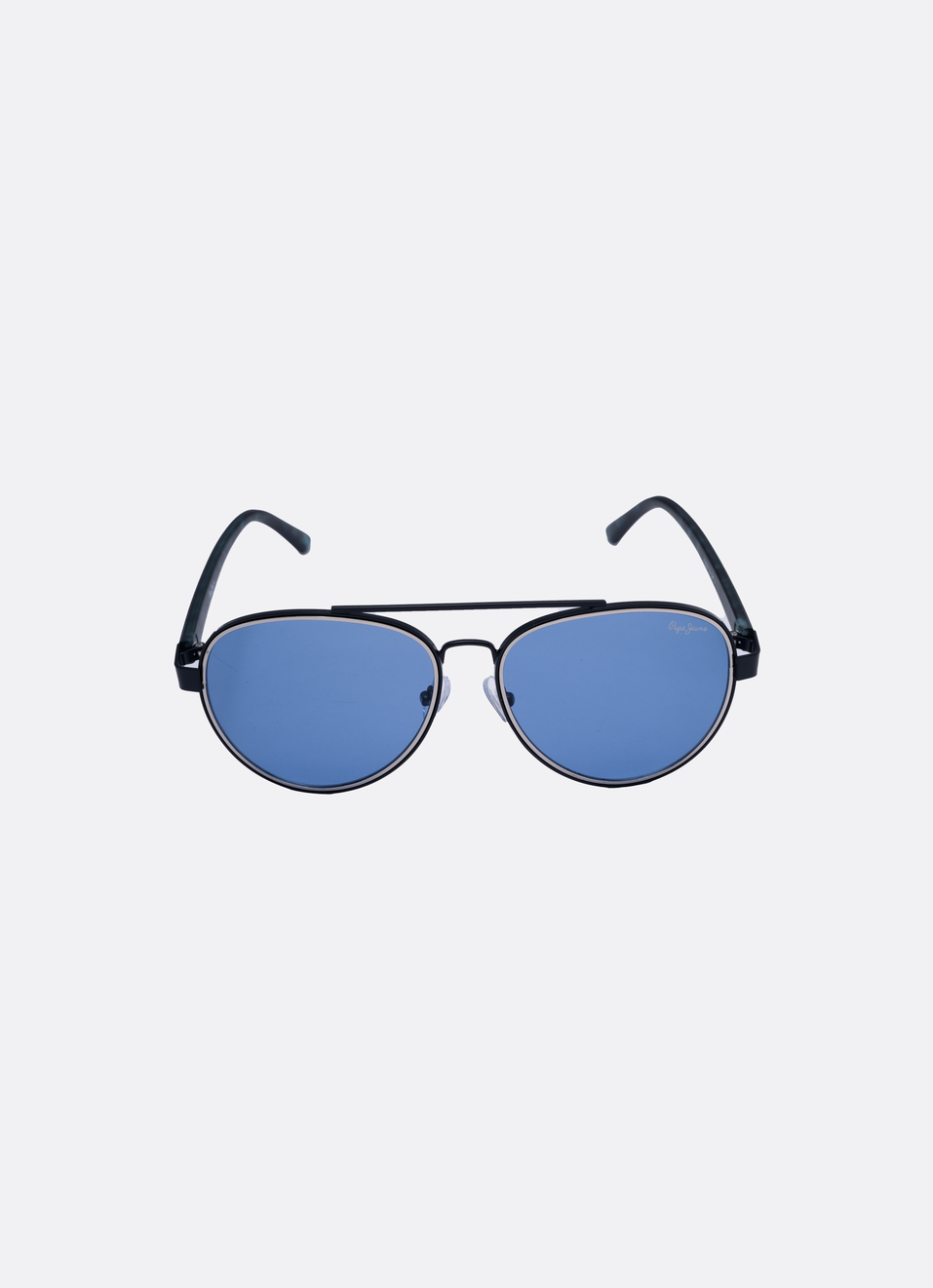 Metal Tone Uv-protected Aviator Sunglasses, , large image number 0