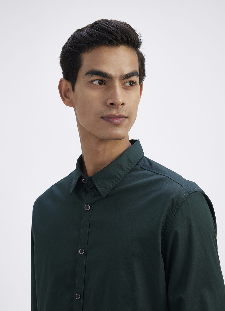 Men Green Full Sleeve Shirt, , large image number 4