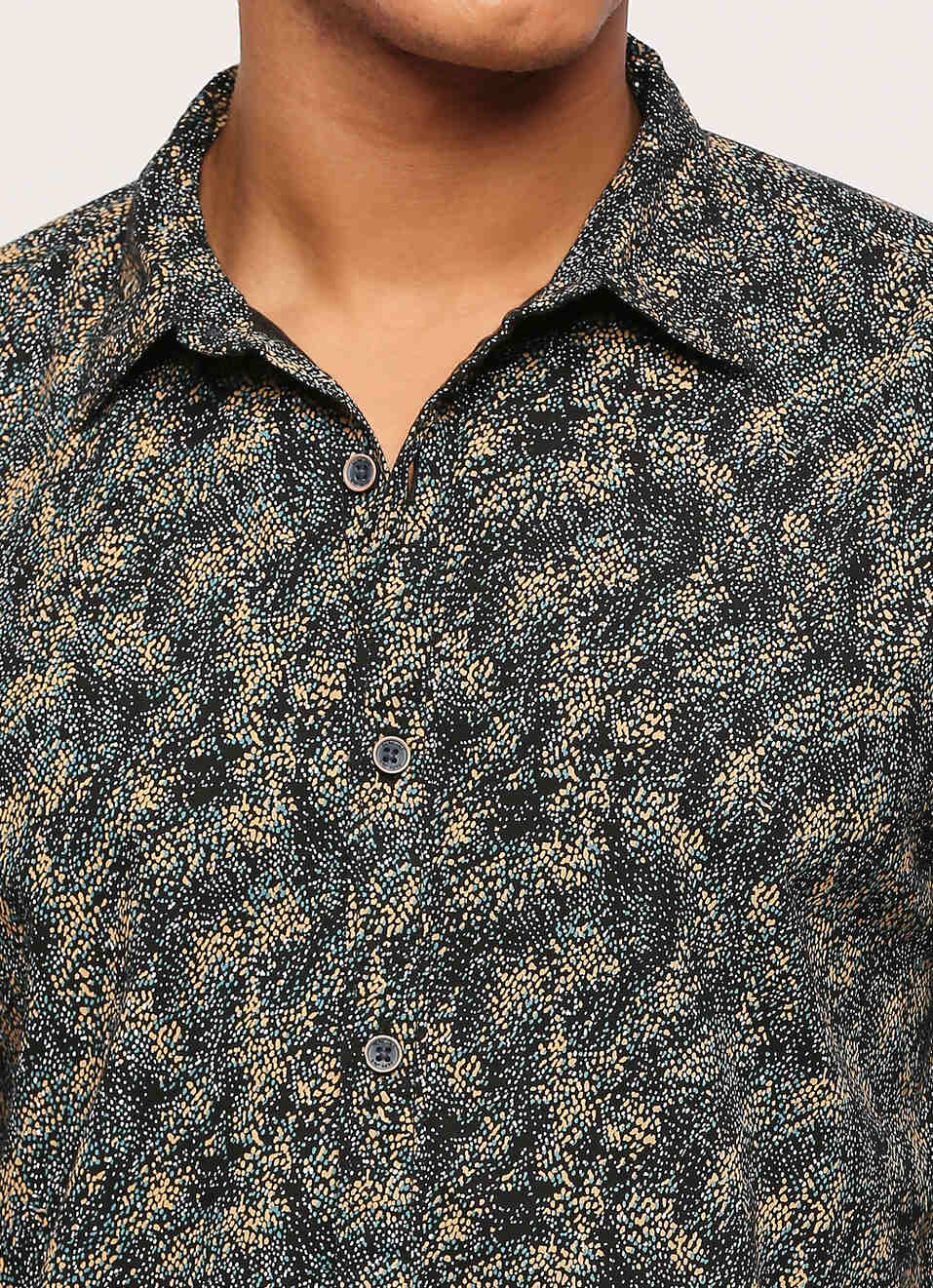 Blue All Over Printed Full Sleeve Shirt, , large image number 4
