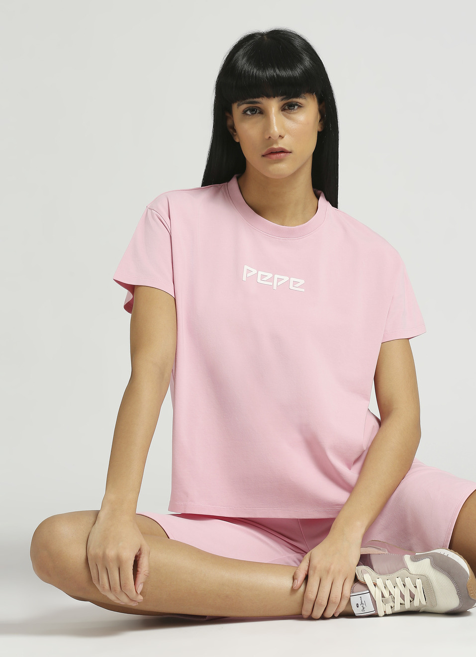 Pink Graphic Print Short Sleeve T-shirt, , large image number 0