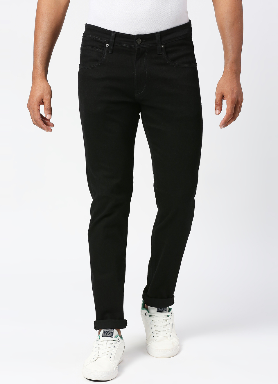 Tapered Vapour Tapered Fit Low Waist Jeans, , large image number 1