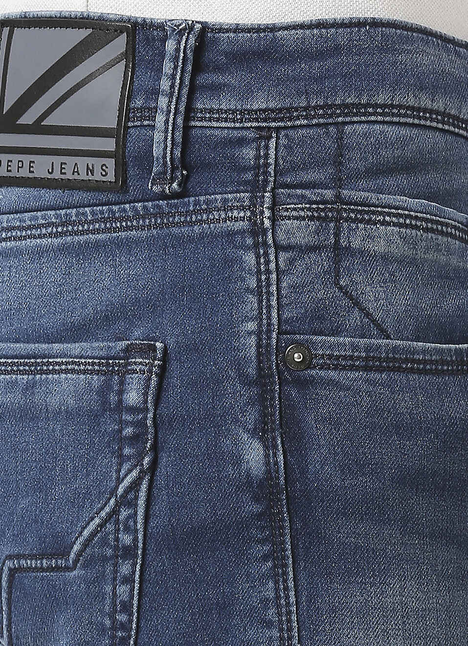 Tapered Vapour Tapered Fit Low Waist Jeans, , large image number 4