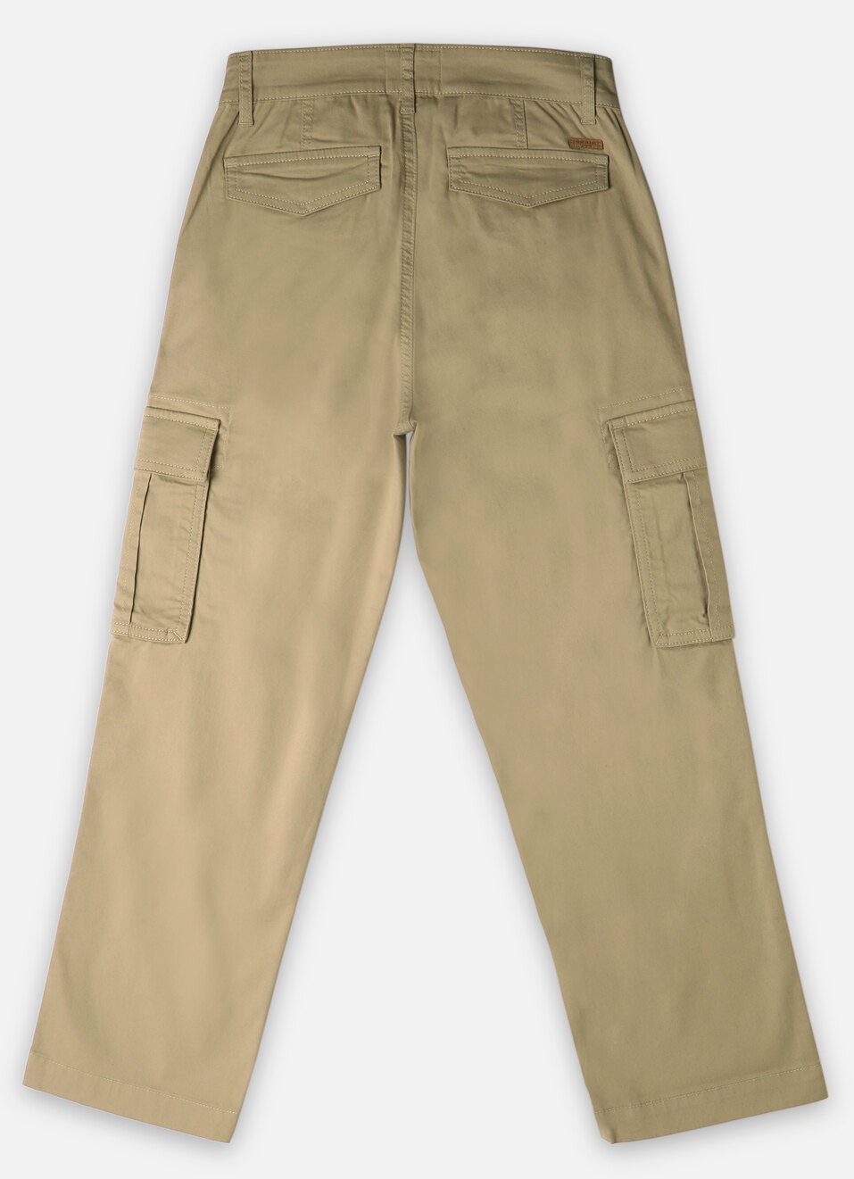 Boys Khaki Ultra Light Cargo Pants, , large image number 1