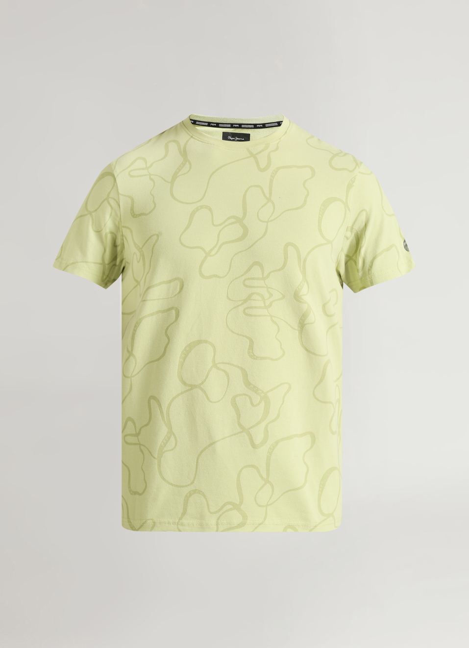 Green All Over Print Short Sleeve T-shirt, , large image number 5