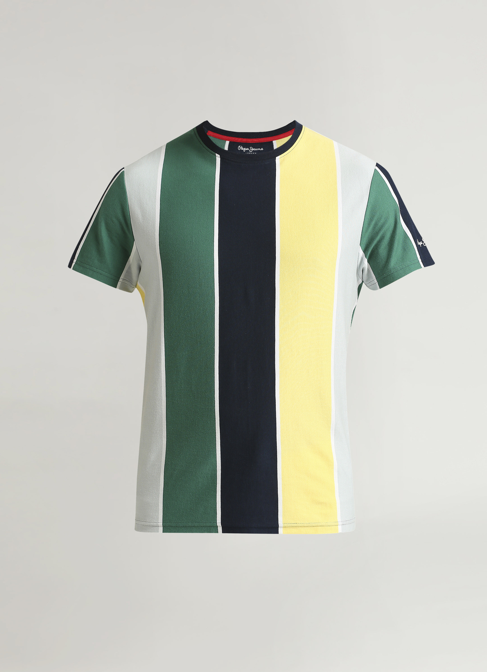 Navy Stripes Short Sleeve T-shirt, , large image number 6