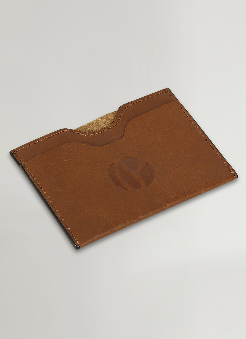 Brown Embossed Card Holder, , large image number 2