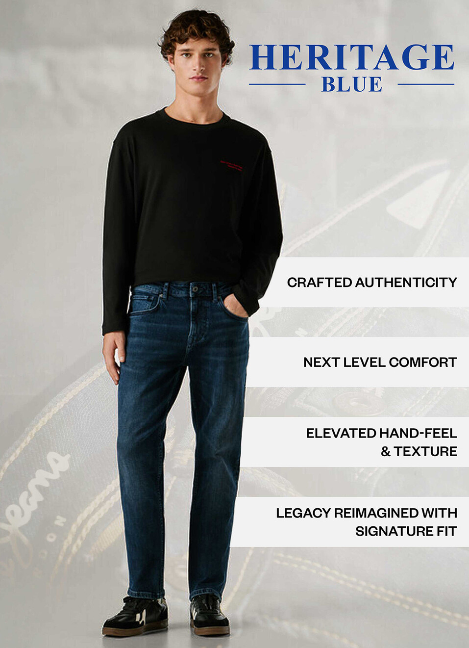Men Grey Mid Rise Straight Fit Stretchable Jeans, , large image number 5