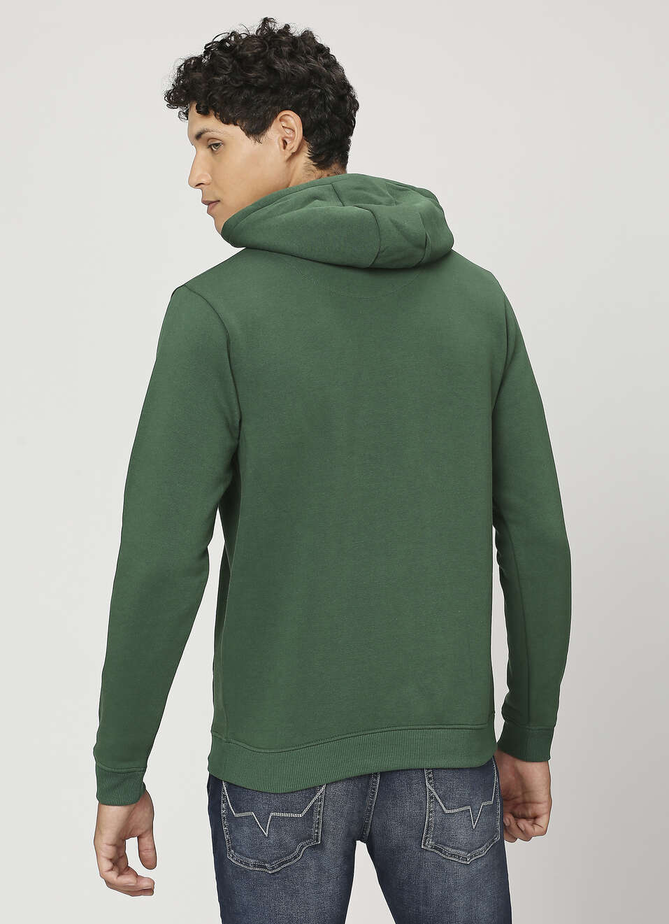 Fleece Full Sleeve Hoodie Sweatshirt, , large image number 2