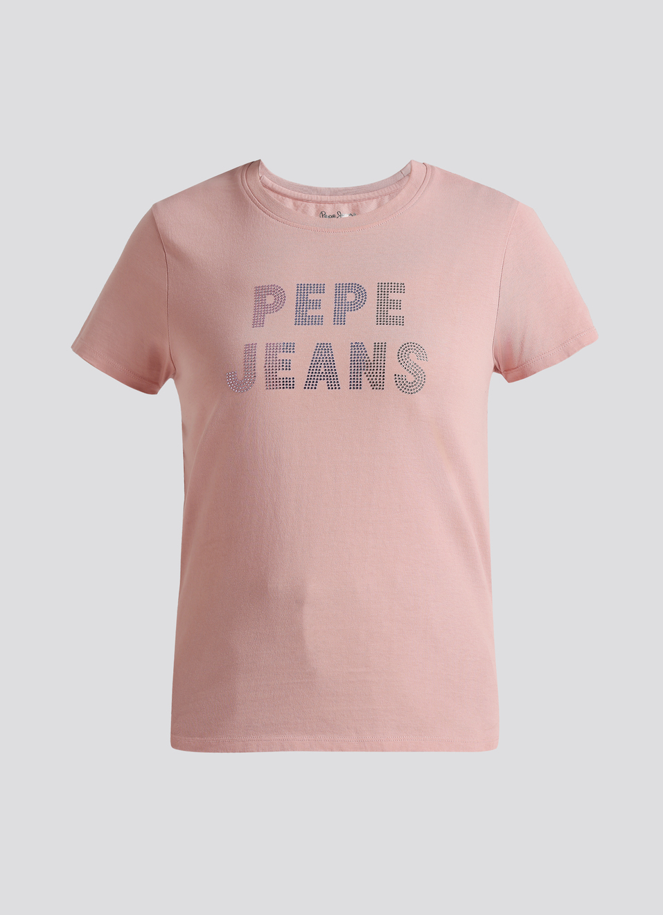 Pink Embellished Short Sleeve T-shirt, , large image number 6