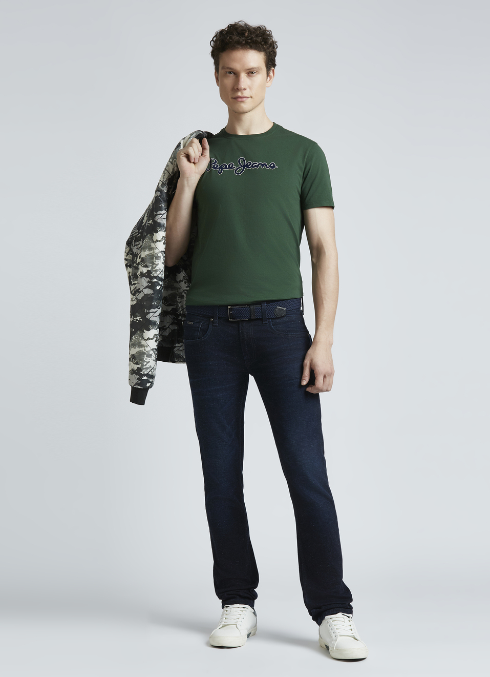 Green Graphic Print Short Sleeve T-shirt, , large image number 5