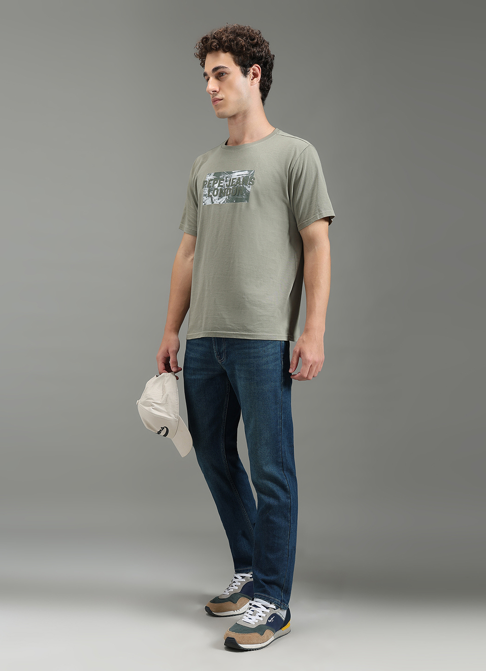 Men Green Relaxed Fit Graphic T-shirt, , large image number 2