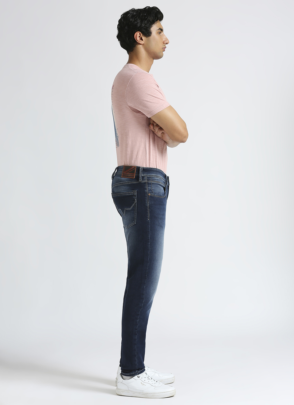 Chinox Blue Mid Waist Gymindigo Jeans, , large image number 6