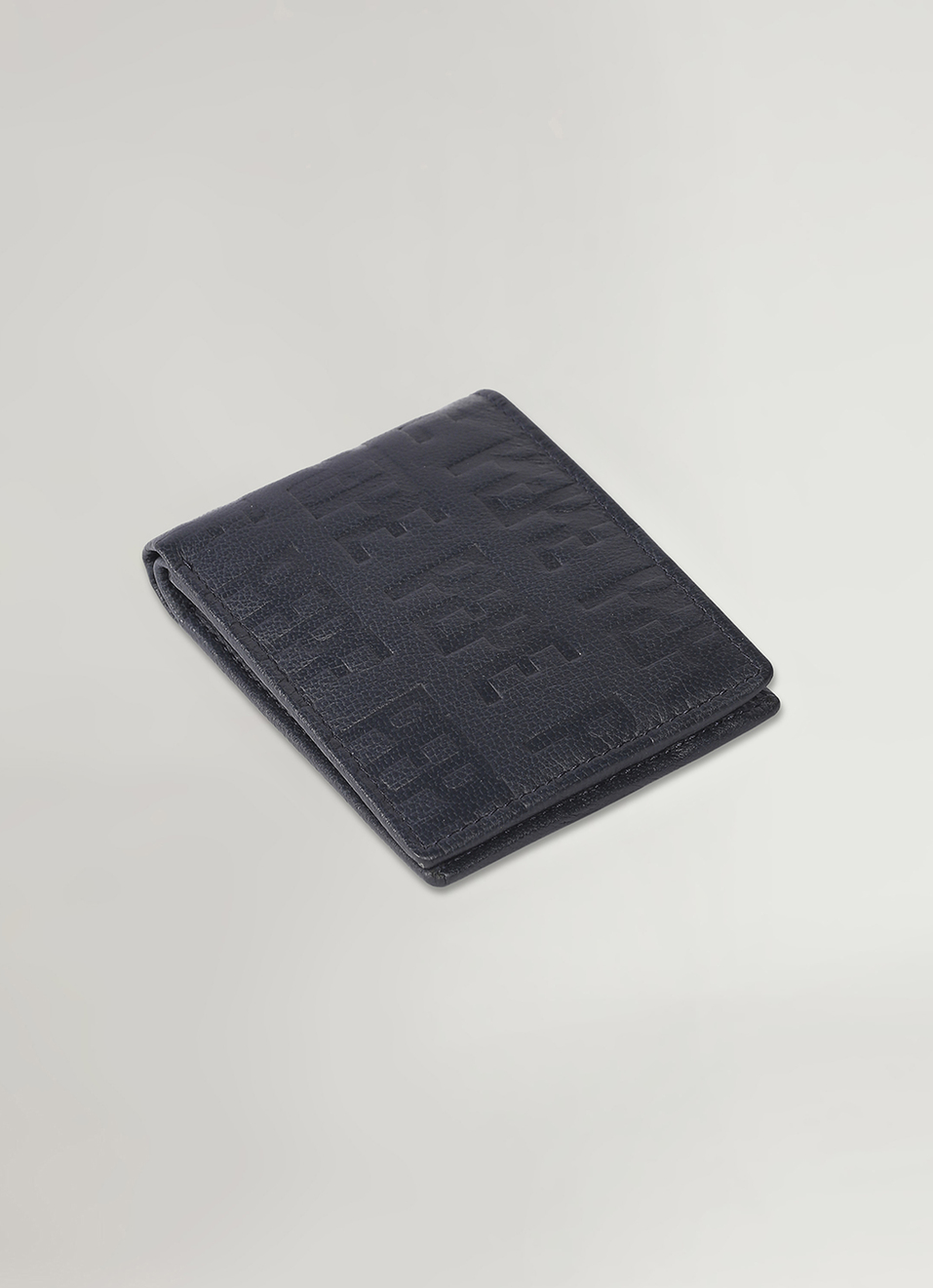 Blue Embossed Wallet, , large image number 0