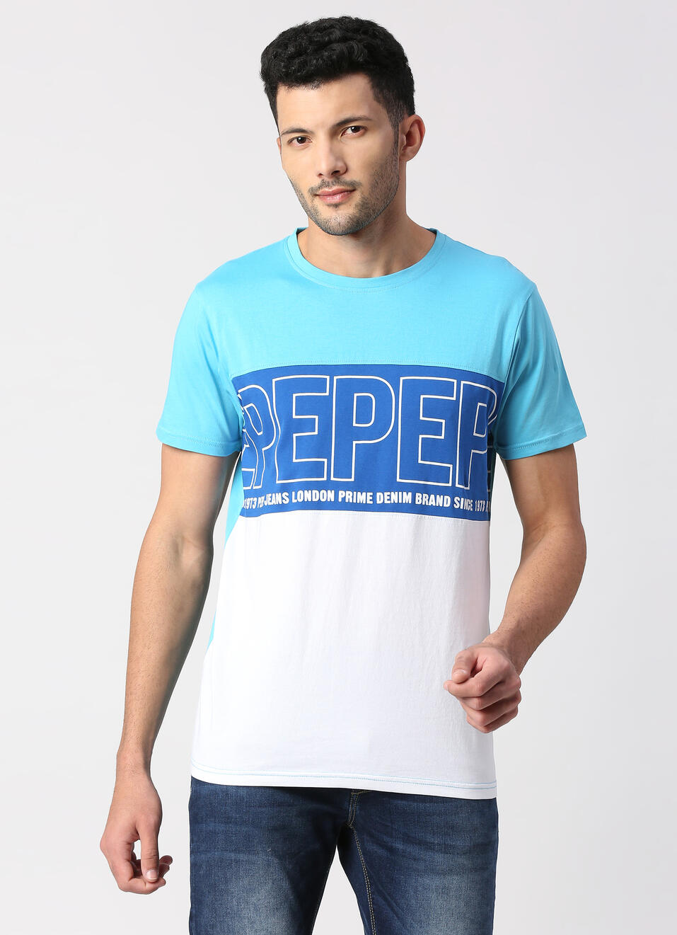 EDGE colour blocked tee, , large image number 1