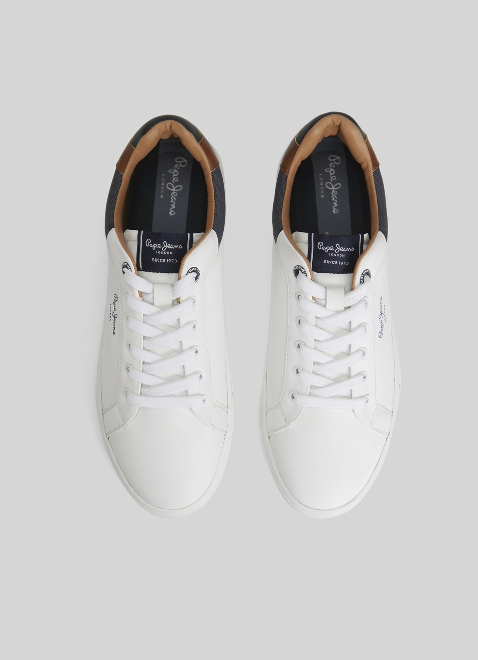 Kenton Court White Cupsole Sneakers, , large image number 3