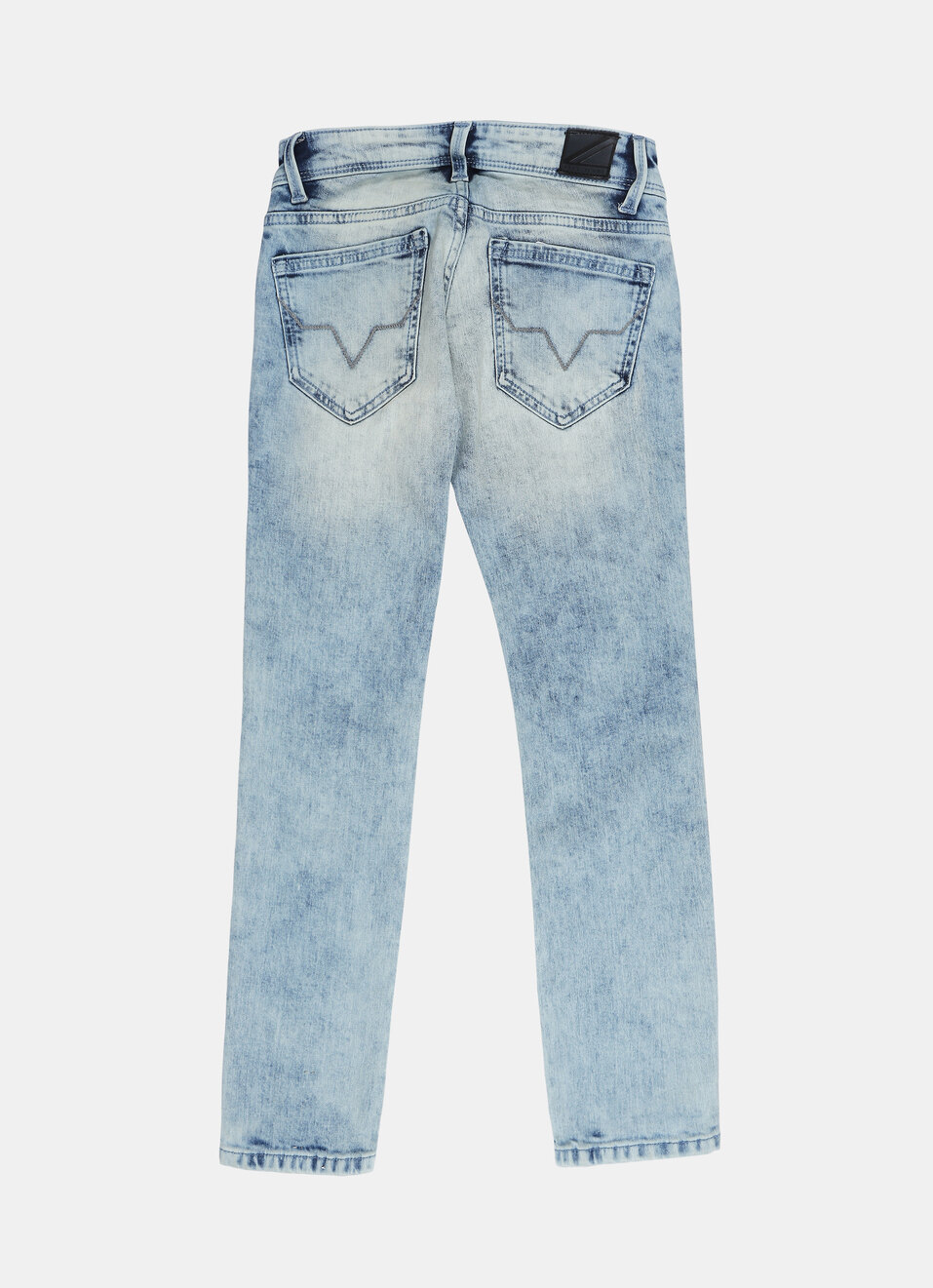 Cashed Mid Waist Slim Fit Denim, , large image number 1