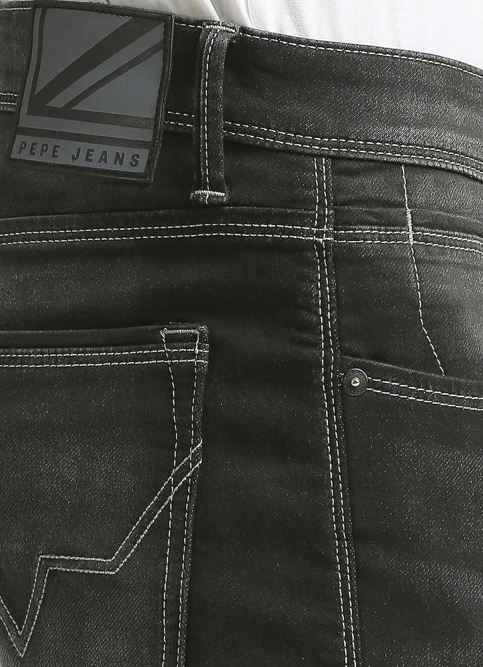 Chinox Black Mid Rise Ankle Gymindigo Jeans, , large image number 4