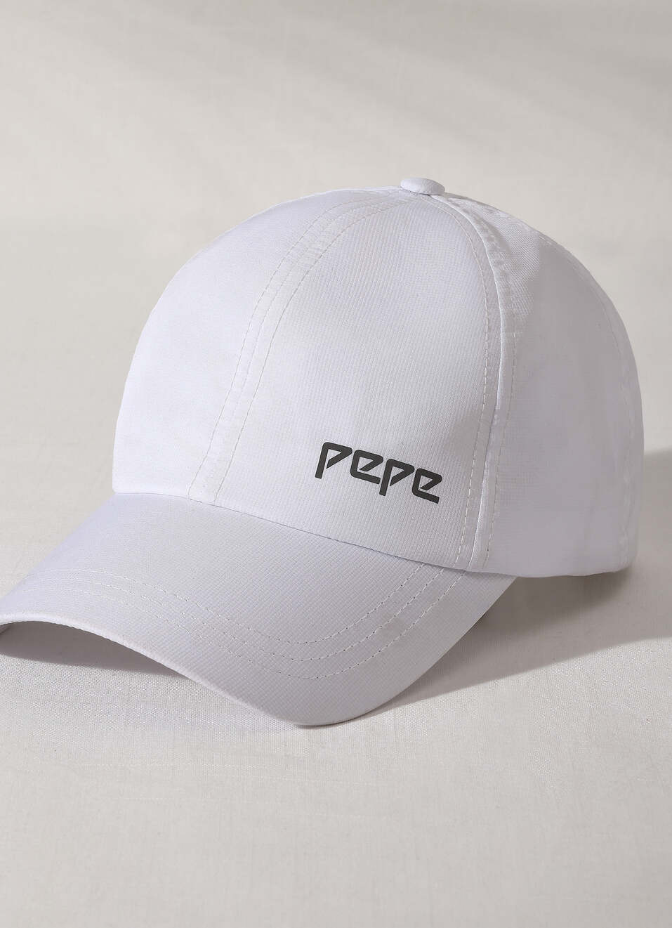White Printed Sports Cap, , large image number 0