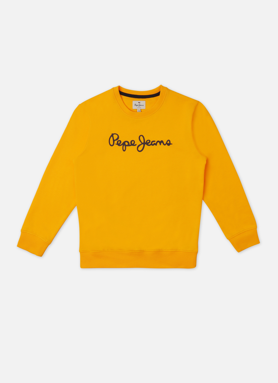 Boys Yellow Full Sleeve Sweatshirt, , large image number 0