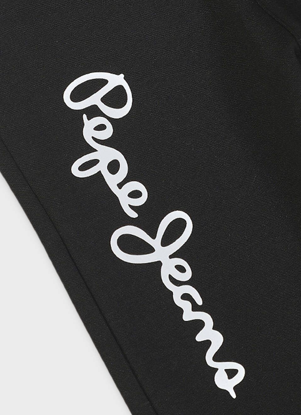 Boys Black Ribbed Waist Knit Joggers, , large image number 3