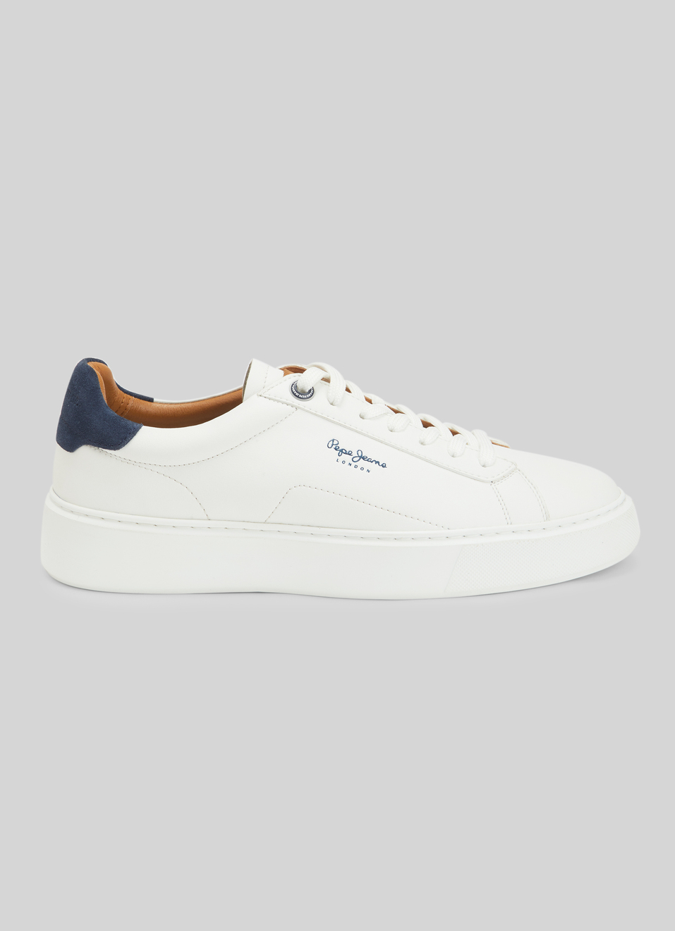 Yogi Original White Cup Sole Sneakers, , large image number 5