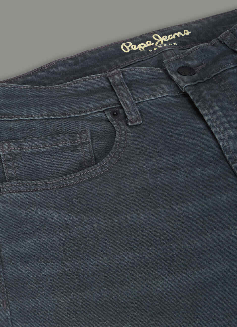 Men Grey Slim Fit Mid Rise Stretchable Jeans, , large image number 5