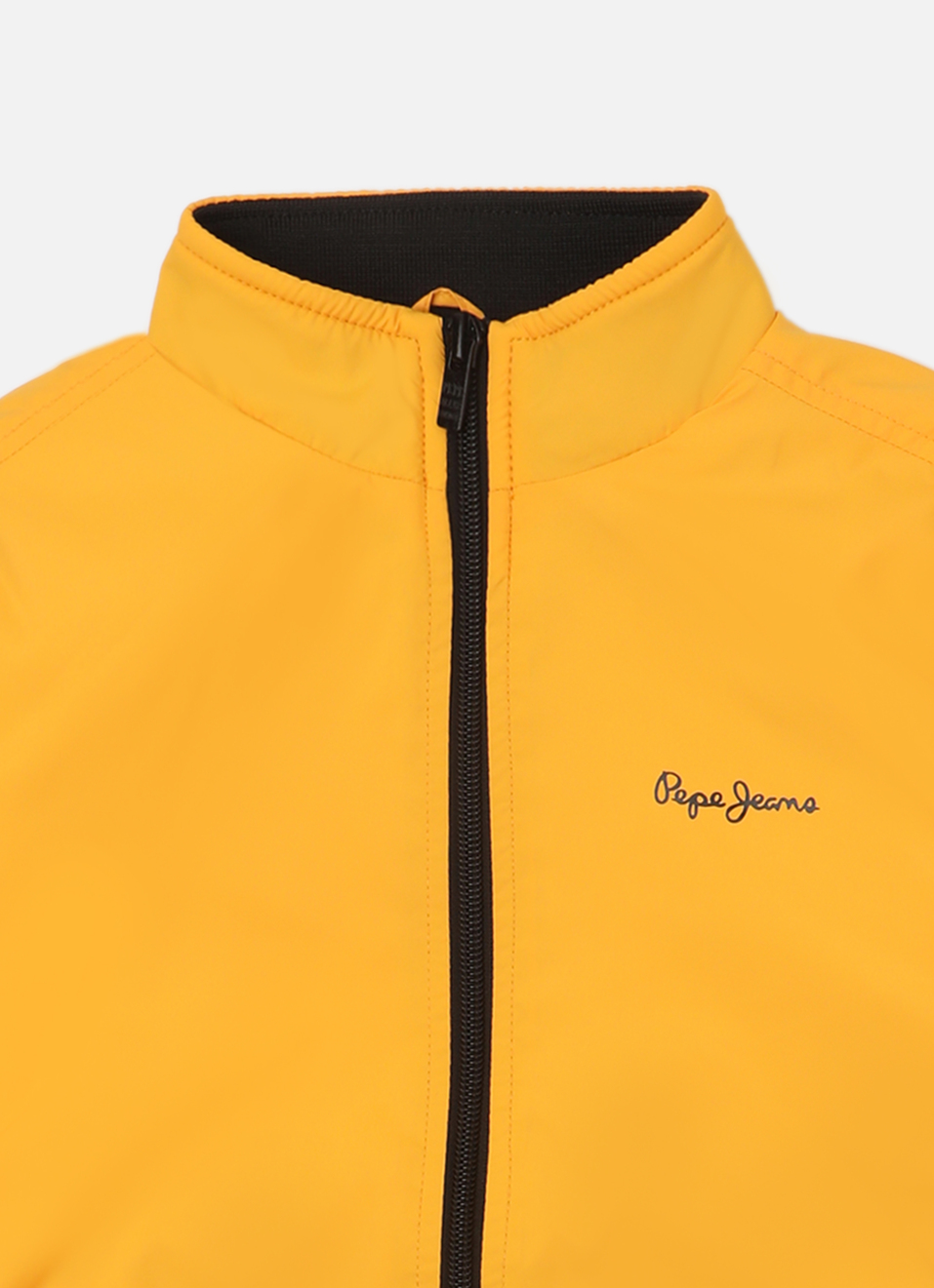 Boys Yellow Full Sleeve Lightweight Jacket, , large image number 2